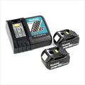 Makita Modell BL1850B DC18RC 197570-9, Power Source Kit Li 18V mit 2x Akku 5,0Ah + Ladegerät