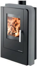 Kaminofen, Haas + Sohn 04 220 17 08 Haas+Sohn Aruba easy in Schwarz, Quarzit Farbe Grau