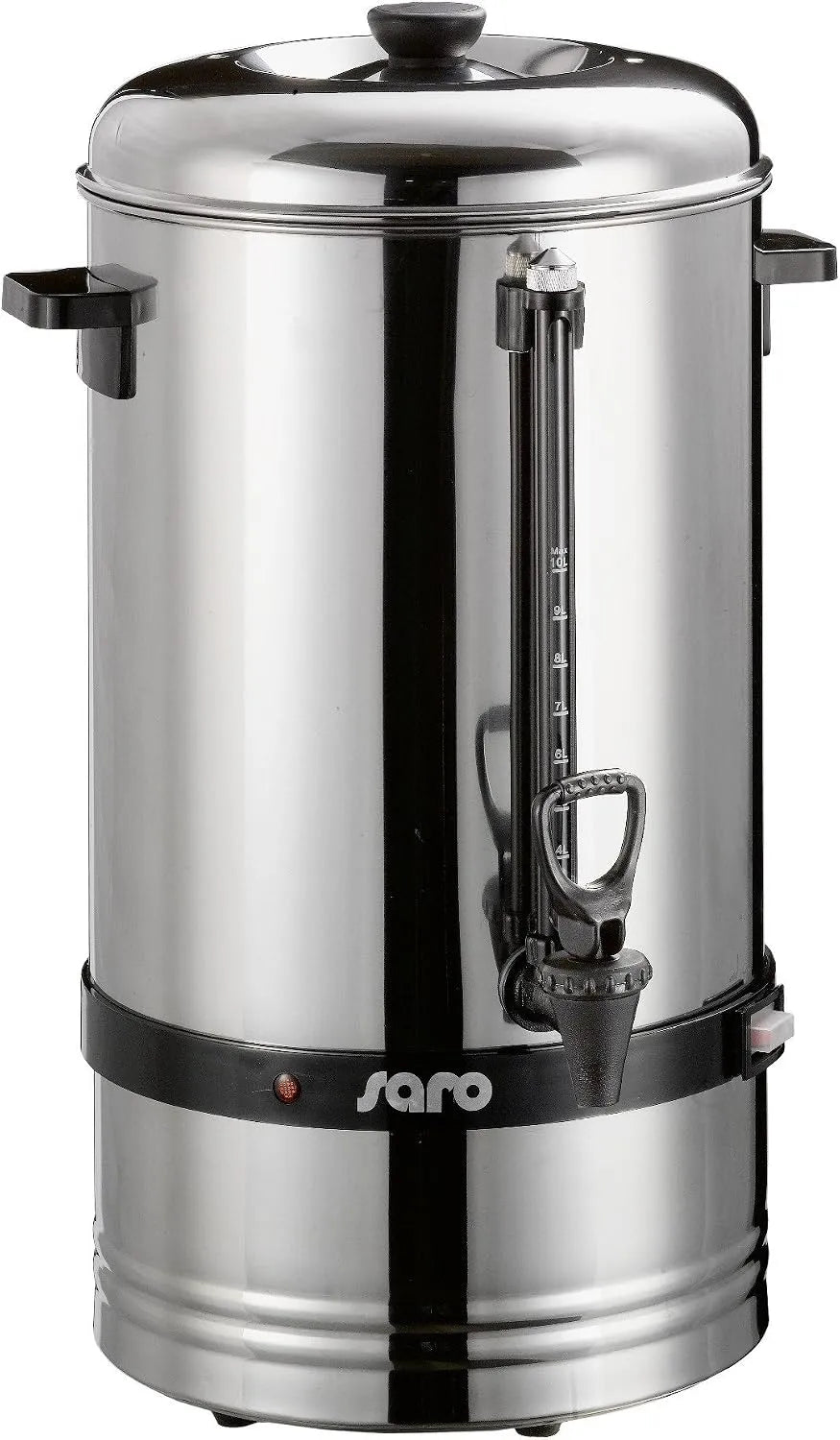 Kaffeemaschine SAROMICA 6010 Saro, Fassungsvermögen 10 L, Leistung 1,5 kW, 70 Tassen, mit Rundfilter, Edelstahl, Brüh- & Warmhaltefunktion, Peilglas