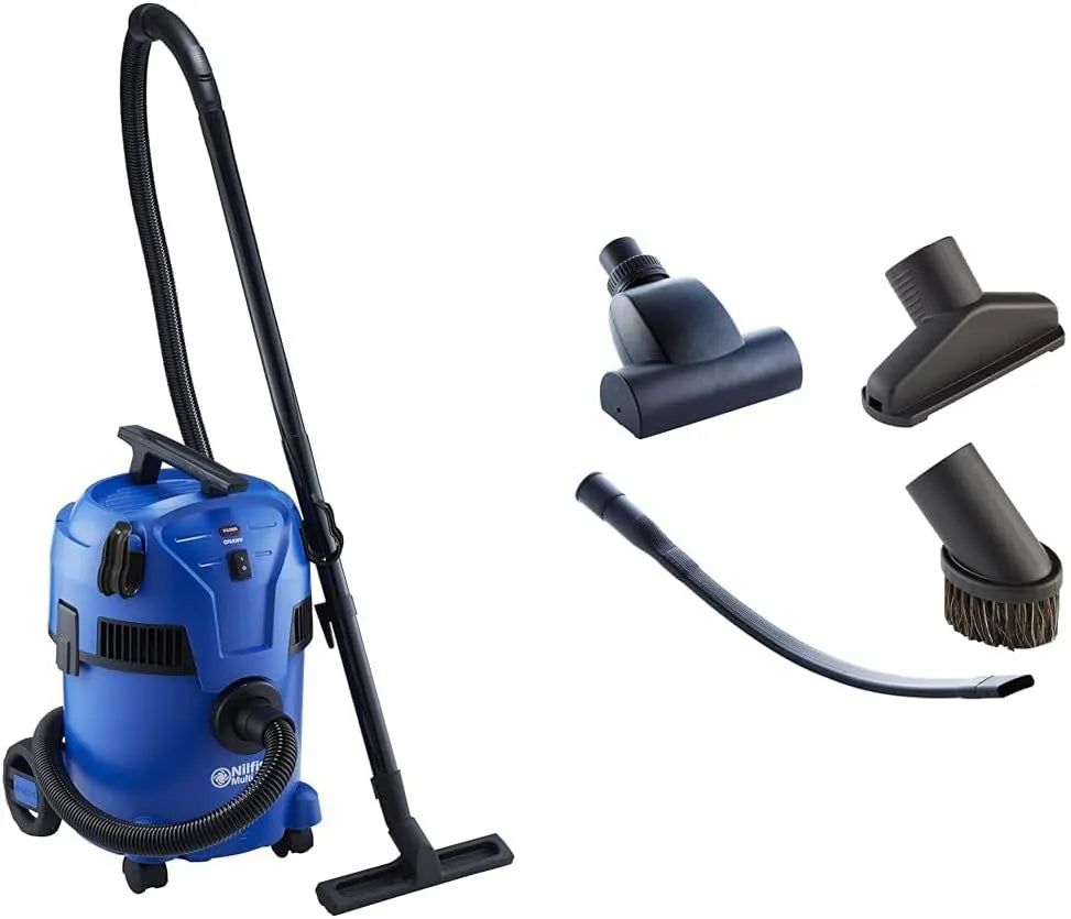 Nilfisk II 22 Nass-/Trockensauger, Multi, mit Filteranzeige, Medium + Auto-Set für Fahrzeuge kompatibel mit Buddy Multi II