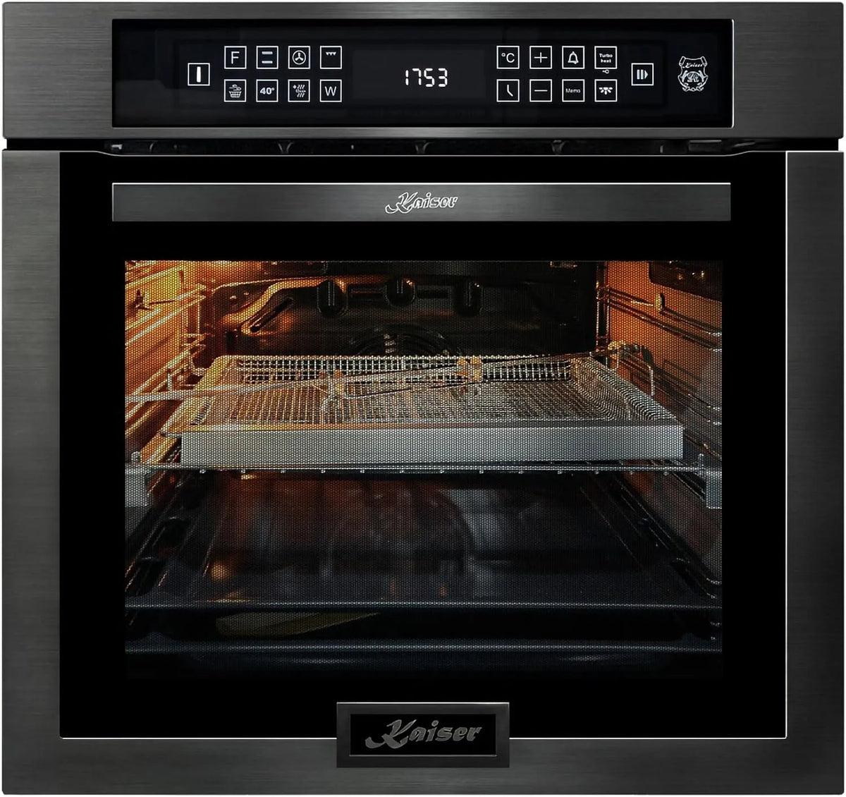 Backofen EH 6306 N KAISER, Fassungsvermögen 86L 15 Fkt. Grill Air fryer Full Touch, Einbaubackofen RS