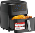 Tefal Heißluftfritteuse FW2018, Fassungsvermögen 6,5 Liter, 7 automatische Programme, 3-in-1, Air Fryer, gesunde Friteuse ohne Öl, energiesparend