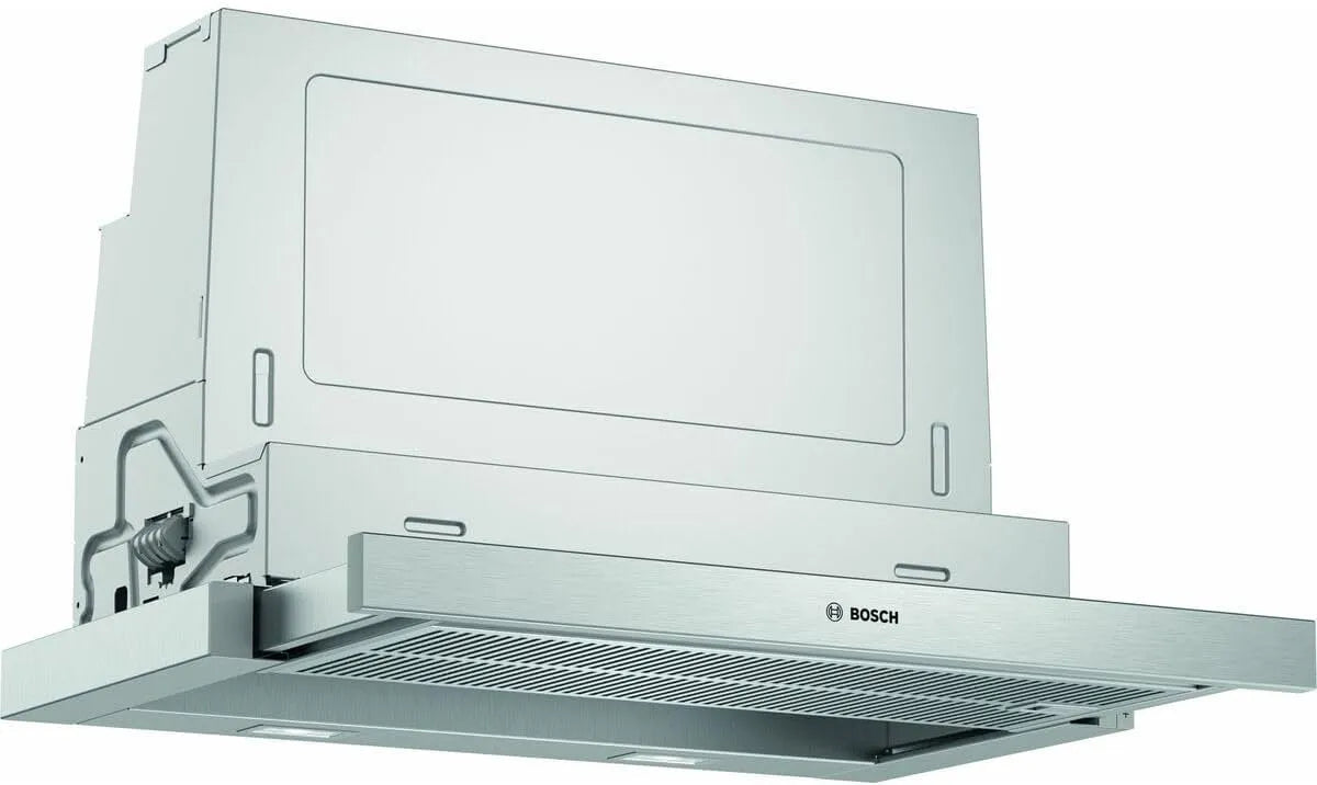 Bosch Modell M3/H Dfs067A51, 60 Cm., Motor Ecosilence Drive, Campana, Telescópica Acero, Encastrable, Control Electrónico, Filtros Aluminio, Leds