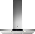 AEG Modell DBB3951M, max. 73 dB, max. 600 m³/h, Breite 90cm, min. 62, Abluft oder Umluft, Edelstahl, Kurzhubtasten