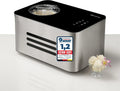 Eismaschine ICE1500, Fassungsvermögen 1,5L Edelstahlbehälter, Touchdisplay, Milch-Eis und Frozenjoghurt, BPA-frei, mit Kompressor bis -36°C