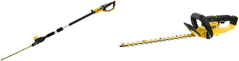 DeWalt Heckenschere DCMPH556N DCMHT563N-XJ, 55 cm Schwertlänge, 25mm Schnittkapazität, Strauchschere, Spannung 18V Akku-Stabheckenschere