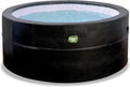 Whirlpool EXIT Toys Leather Outdoor, ø184x73cm, für 4 Personen, Fassungsvermögen 120 Luftdüsen, Isoliert, inklusive. Heizung, Filterpumpe