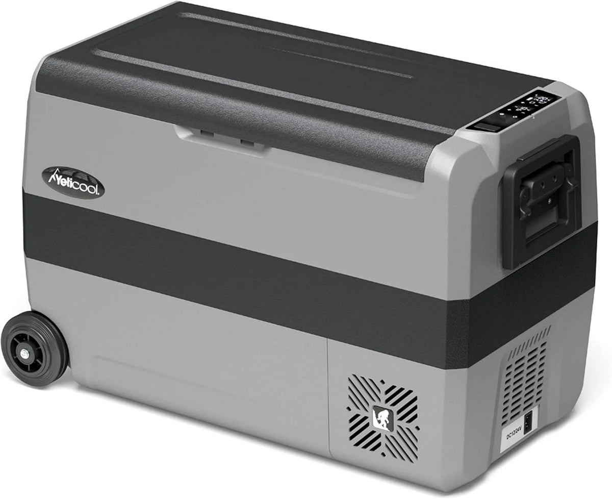 Kompressor TX50 Yeticool Elektrische, 12/24 V und 230 V, Dual-Zone, App Steuerung per Bluetooth, für Auto, LKW, Boot