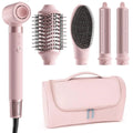 MESCOMB 5 in 1 Airstyler, Professioneller Hairstyler Set mit Ionen Föhn, Auto-Wrap Lockenstab, Volumenbürste, Glätteisen, Zum Schnelltrocknend
