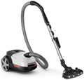 Philips Bodenstaubsauger XD6122/12, Leistung 900 W, Fassungsvermögen 4 L, mit Beutel, Polarweiß