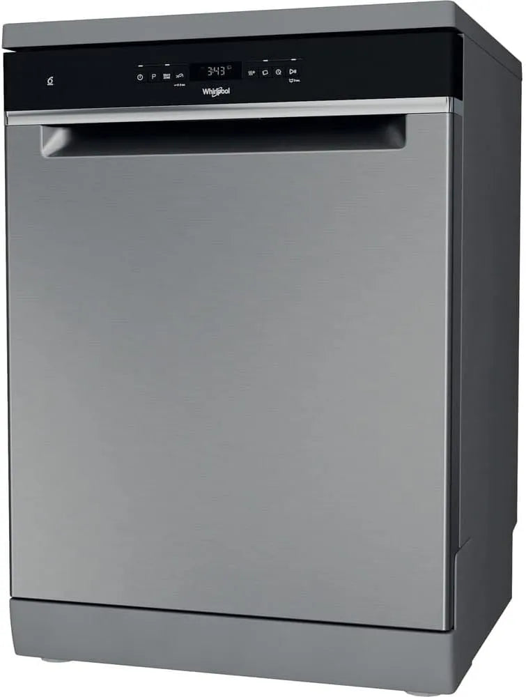Whirlpool Geschirrspüler 3T141, Farbe Edelstahl, großes Fassungsvermögen, WFO X