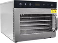 Modell WM-2206 DH Dörrautomat Edelstahl WM 2206 DH 72h-Timer Wartmann Dörrautomat, Dehydrator mit digitaler Temperaturregelung, Dörgerät
