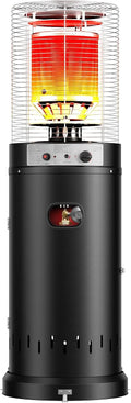 For für Terrasse Terrassenheizer Terrassenheizstrahler Heizpilz Gas, Leistung 11kW Propan Heizstrahler Gas für Garten & Terrasse, Einfache Zündung
