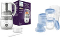 Philips Modell, Set aus AVENT 4-in-1 Dampfgarer mit Mixer SCF883/01 SCF618/10, Babynahrungszubereiter, spülmaschinenfest