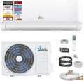 Klimaanlage 55qm Kältebringer Split, 12000 BTU, Leistung 3,5 kW, 5m Kupferleitung, Kältemittel R32, Montagematerial, Quick Connect, WiFi & App, bis