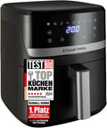 Russell Hobbs Heißluftfritteuse 27621-56, 9 Betriebsprogramme, kompaktes Gehäuse, SatisFry, TouchScreen, Backen, XL 5,5 l Rapid AirFryer, sehr leise