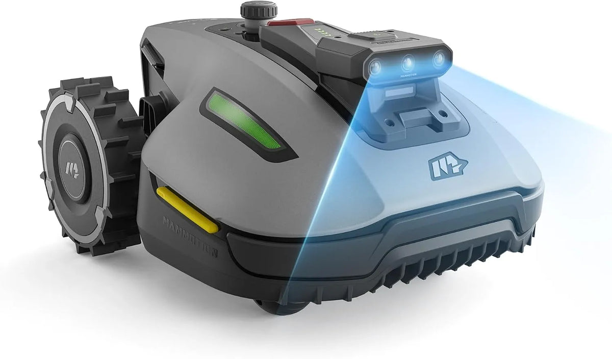 Modell mini 2 ähroboter ohne Begrenzungskabel 4.5Ah-Akku Mammotion YUKA, Empf. 800m², RWD für 45% Steigung, Kein RTK, Keine Signalausfälle, DropMow