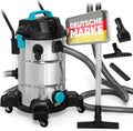 Pumpe, TEICHER Teichsauger Schlammsauger Groß, Teichschlammsauger mit Wasserrückführung, 1200 Watt Pumpsauger 35 Liter, Neues