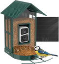 Kamera BF08 SOLIOM Vogelhaus mit, Vogelfutterspender für den Hinterhof, Vogelfutterhaus mit Video Aufnehmen