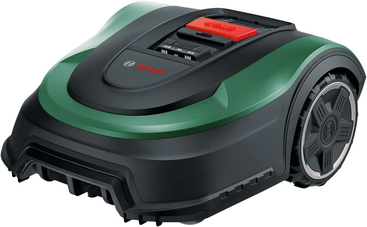 Bosch Rasenmäher, geeignet für Flächen bis 700 m², Roboter Indego M+ 700, mit 18V Akku und App-Funktion, Schnittbreite 19 cm, im Karton