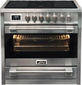 Induktionskochfeld HC 93691 IR, 8 Multifunktions-Elektro-Backofen, Elektro Standherd 90 cm, Fassungsvermögen 115 L, 5 Kochzonen, Kaiser Empire