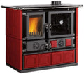 Modell Holzherd ROSA.16 La Nordica, Leistung 8,8 kW, MAIOLICA, Bordeaux