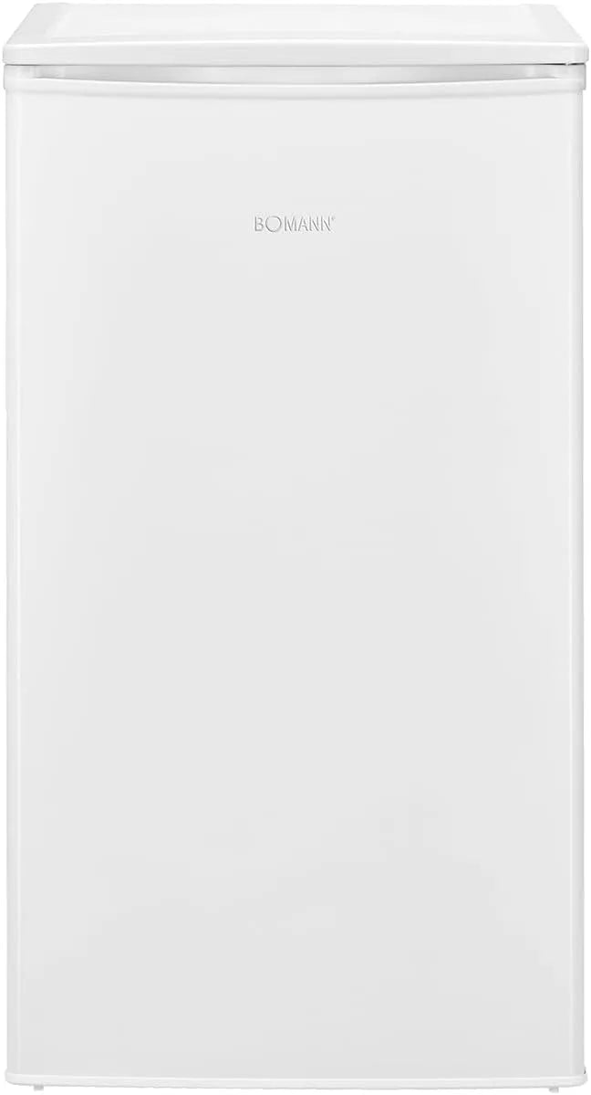 Bomann Gefrierschrank GS 7256, Tiefkühlschrank 3 Fächer, Fassungsvermögen 60L Mini Freezer, leise, kleiner, 4 Sterne-Gefrierfach, ≤ -18°C, weiß