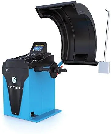 Reifen RP-U130PN Auswuchtmaschine, Vollaut. 230V 10-32 mit Messarm Felgenbreite und LCD-Display