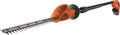 Black+Decker Heckenschere GTC1843L20, Spannung 18V 2,0Ah Li-Ion, 43 cm Schwertlänge, 12 mm Schnittbreite, Teleskop Akku Hochentaster elektrisch