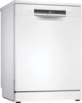 Bosch Geschirrspüler SMS4HMW02E, Breite 60 cm, Home Connect, RackMatic, Stand Serie 4, Freistehende Spülmaschine mit ckschublade, Silence Programm