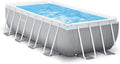 Intex Pool 26784FR, 300 cm x 80 cm, Set Prism Frame Rechteckig, röhrenförmig