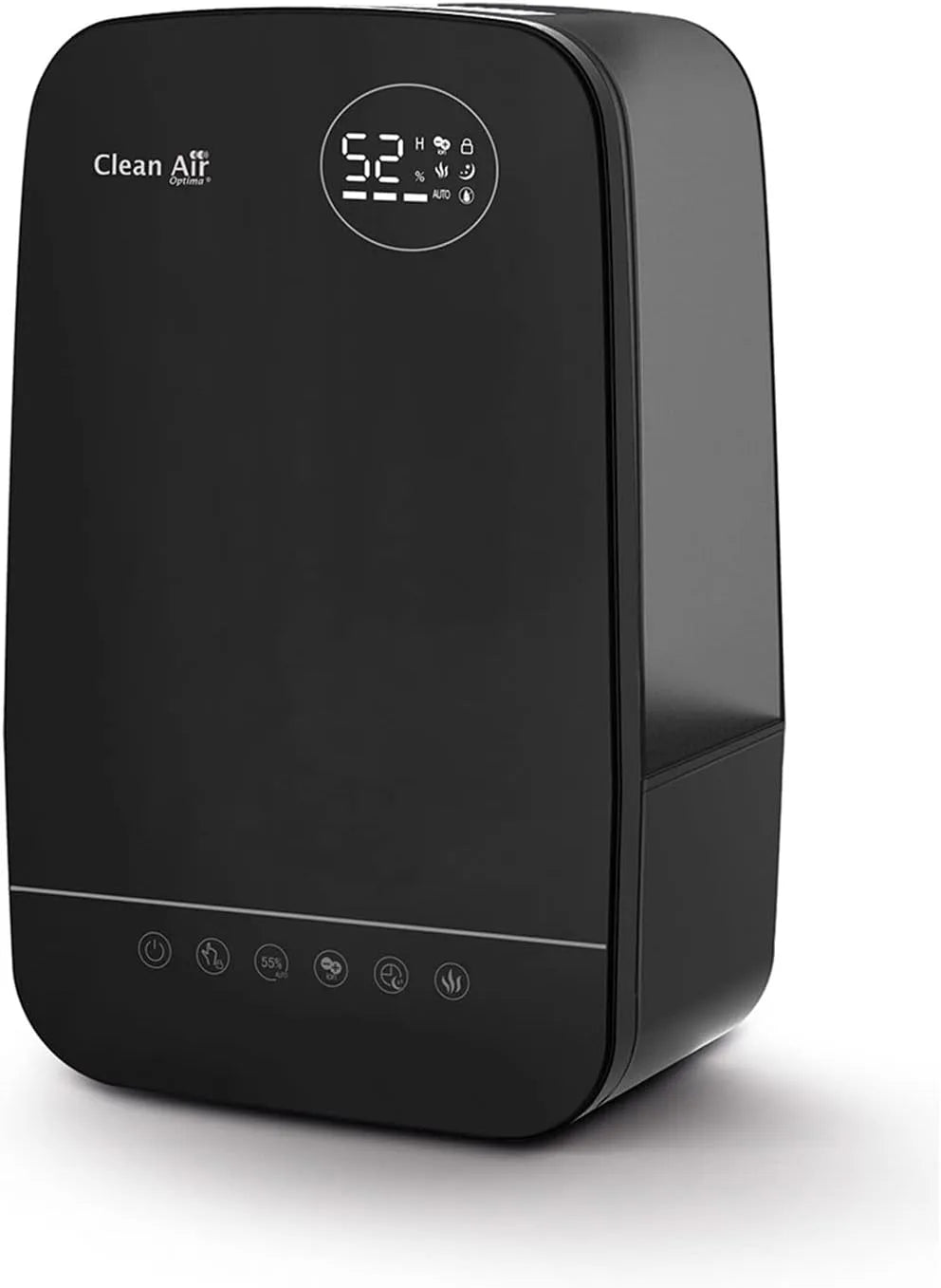 Optima Luftbefeuchter mit Ioniser und Aromatherapie Modell m² m² CA-606 m²/160 Clean Air, Luftbefeuchtungskapazität max. 480 ml/h, 160 m³