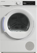 Daewoo Wäschetrockner TD-BR7GP0WD0-DE 20-Minuten-Schnelltrockenprogramm, Gewicht 7kg, 15 Trockenprogramme inklusive., Weiß