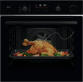 AEG Backofen TR6PB50WSB, Serie 6 LED-Touchdisplay, 25% Dampfunterstützung: Außen Knusprig & Innen Saftig, Wifi Einbaubackofen