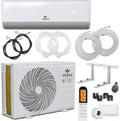 Klimaanlage VSK-12000BTU, 3.500 Watt, Set Split, mit WiFi, Fernbedienung, inklusive. Montagematerial, Heizen A+ 12000 BTU, Kältemittel R32, Kühlen A++