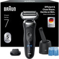 Braun Modell 4in1 N7200cce, Series 7 Rasierer Herren Elektrisch, 60 Min. Akku, Elektrorasierer, Rasierapparat, Reinigungsstation, Wasserdicht