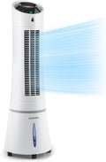 Klarstein Luftreiniger, Mobile Klimageräte Luftkühler 6L, 5-in-1 Verdunstungskühler, 45 Watt Air Cooler, 180 m³/h Luftstrom, Luftbefeuchter