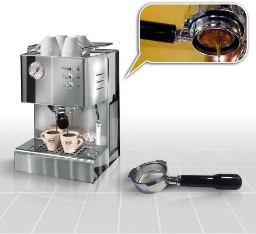 Espressomaschine 03004, Quick Mill Cassiopea Special mit Bodenloser Siebträger und Standard Siebträger