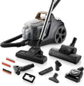Staubsauger ETA Beutelloser, Grande Animal I 850W I 2X HEPA-Filter I 3.2l Volumen I Einzigartiger DermoPet-Aufsatz