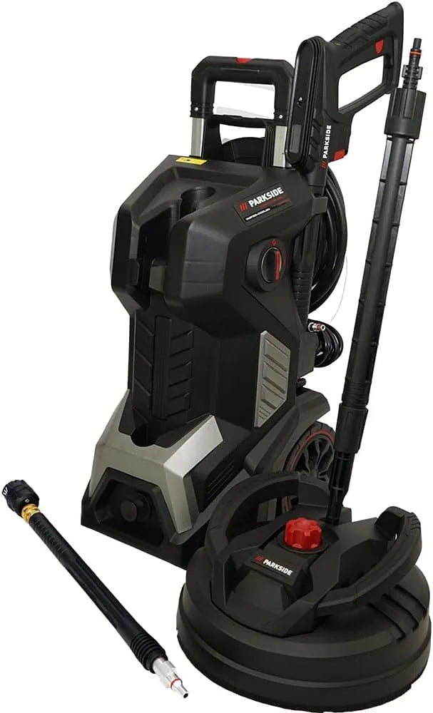 Parkside Hochdruckreiniger PHDP 180 3in1, Performance mit Düse 600 l/h +Schlüsselanhänger, HEADNMORE Bundle