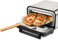 G3 Ferrari Pizza Pro 2 Minuten G10204, Leistung 1700 W, Erreicht bis zu 450 °C, digitales Display mit 6 Programmen, kalte Wände, Schamottstein