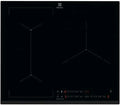 Electrolux Induktionskochfeld EIS62341, Anschluss mit kompatibler Dunstabzugshaube, Brückenfunktion, Timer, abgeschrägt, in Schwarz, Breite 60 cm