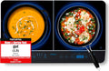 MEDION Doppel-Induktionskochplatte MD 15324 MEDION MD, 10 Temperaturstufen, Zwei Kochplatten, in Schwarz, 3500 Watt, LED Display