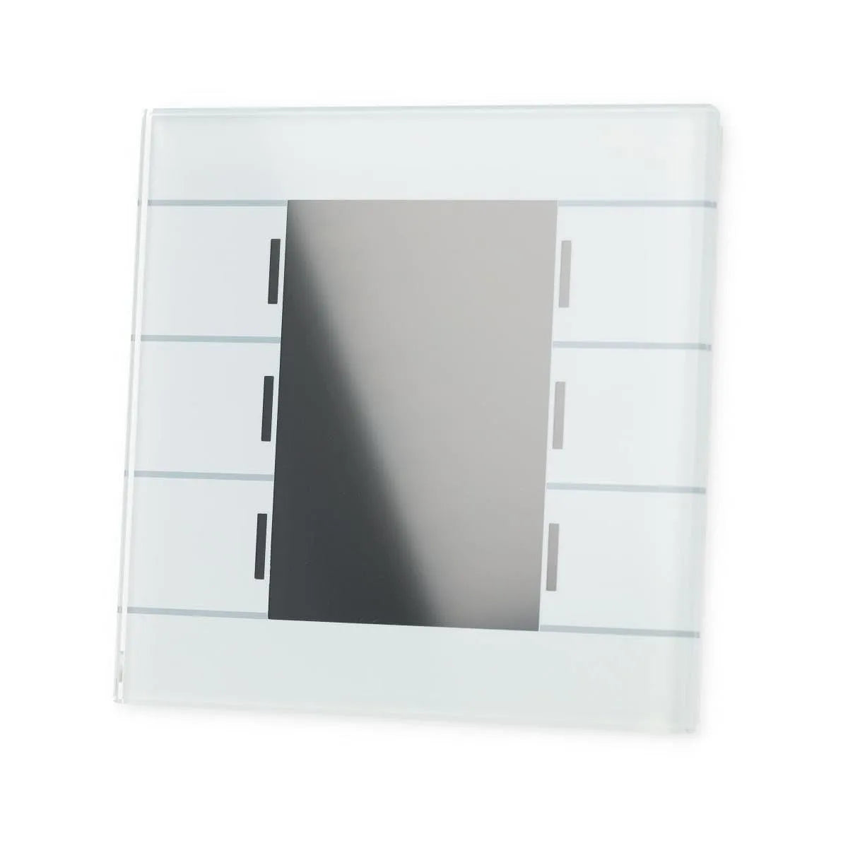 Modell Glas Bedienzentrale Smart mit Farbdisplay BE-GBZW.01 MDT technologies, ws