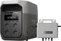 3 Max tragbar Powerstation 2 048 Wh ECOFLOW DELTA, 2 400 W X-Boost Ausgang, 0% VAT WLAN Stream Mikrowechselrichter 800W, Solargenerator für Zuhause