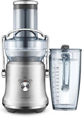 Sage Entsafter 88-mm-Einfüllschacht, 2 Geschwindigkeitseinstellungen, Gemüse und Obst, Schnell, Gebürsteter Edelstahl, Fassungsvermögen 2 Liter Krug