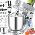 Kesser Küchenmaschine K-KM 3000, mit 3 Rührwerkzeuge, Fassungsvermögen 1,5L Entsafter, Pasta & Gebäckformen, 3 in 1 Universal, Zubehör-Set