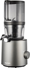 Entsafter H201 HUROM |, Fassungsvermögen 2L Mega-Trichter, Leiser Motor, Gemüse und Obst, Slow Juicer, Kaltpressung, Leicht zu Reinigen, BPA-frei