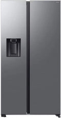 Samsung Kühlschrank RS70F64KET/EF, Fassungsvermögen 635 l, Modell RS70F64KET, EF mit Wasser, SpaceMax, Edelstahl, Side by Side Air Space AI RS70F64KET