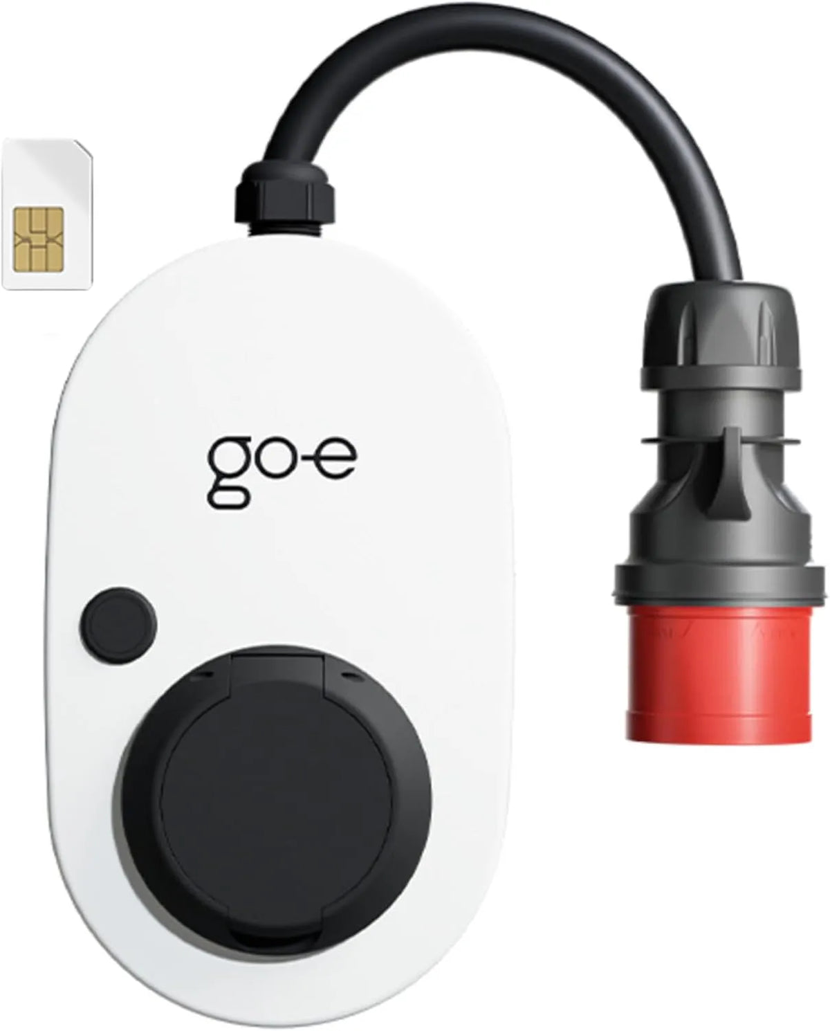Flex 2.0 Charger Gemini, Mobile Ladestation, 32A 3-phasig, 4G, weiß, LTE, in Schwarz
